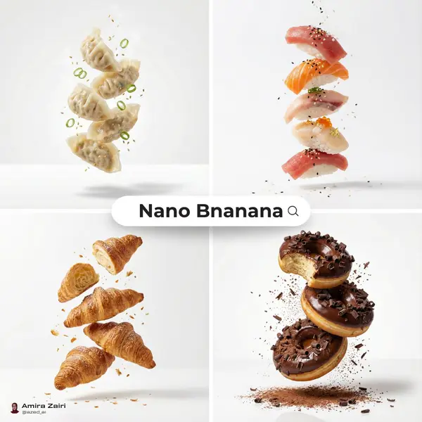 [subject], premium food advertising, white seamless background, high key studio… — Nano Banana Pro prompt by @azed_ai