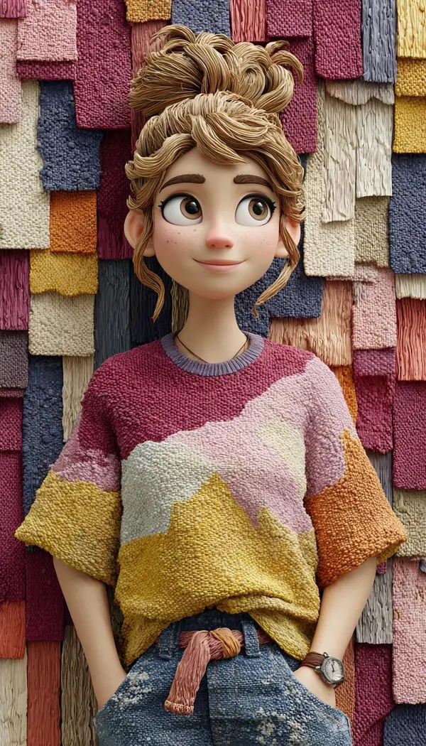 Lets make some 3d slides. Chatgpt ai image prompt: 1. A stylized 3D animated… — AI Model prompt by @iamsofiaijaz