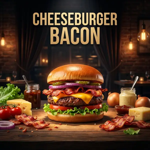Create a high-end food advertising poster in a dark, moody restaurant… — Nano Banana Pro prompt by @Kerroudjm