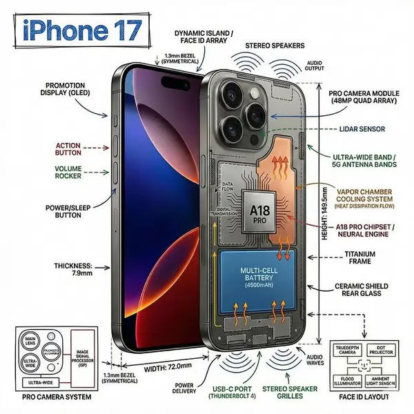 Create an infographic image of [OBJECT], combining a realistic photograph or… — Nano Banana Pro prompt by @Sheldon056