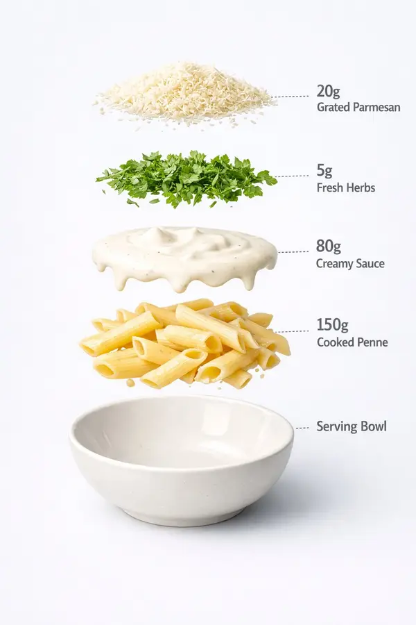 This is food design in motion 🍝 Smooth spin, perfect layers, no distractions.… — Nano Banana Pro prompt by @Strength04_X