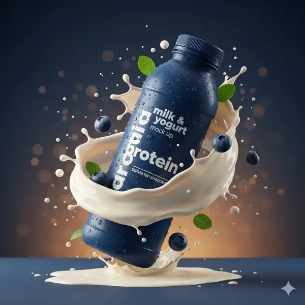 milk & yogurt — Nano Banana Pro prompt by @mehvishs25
