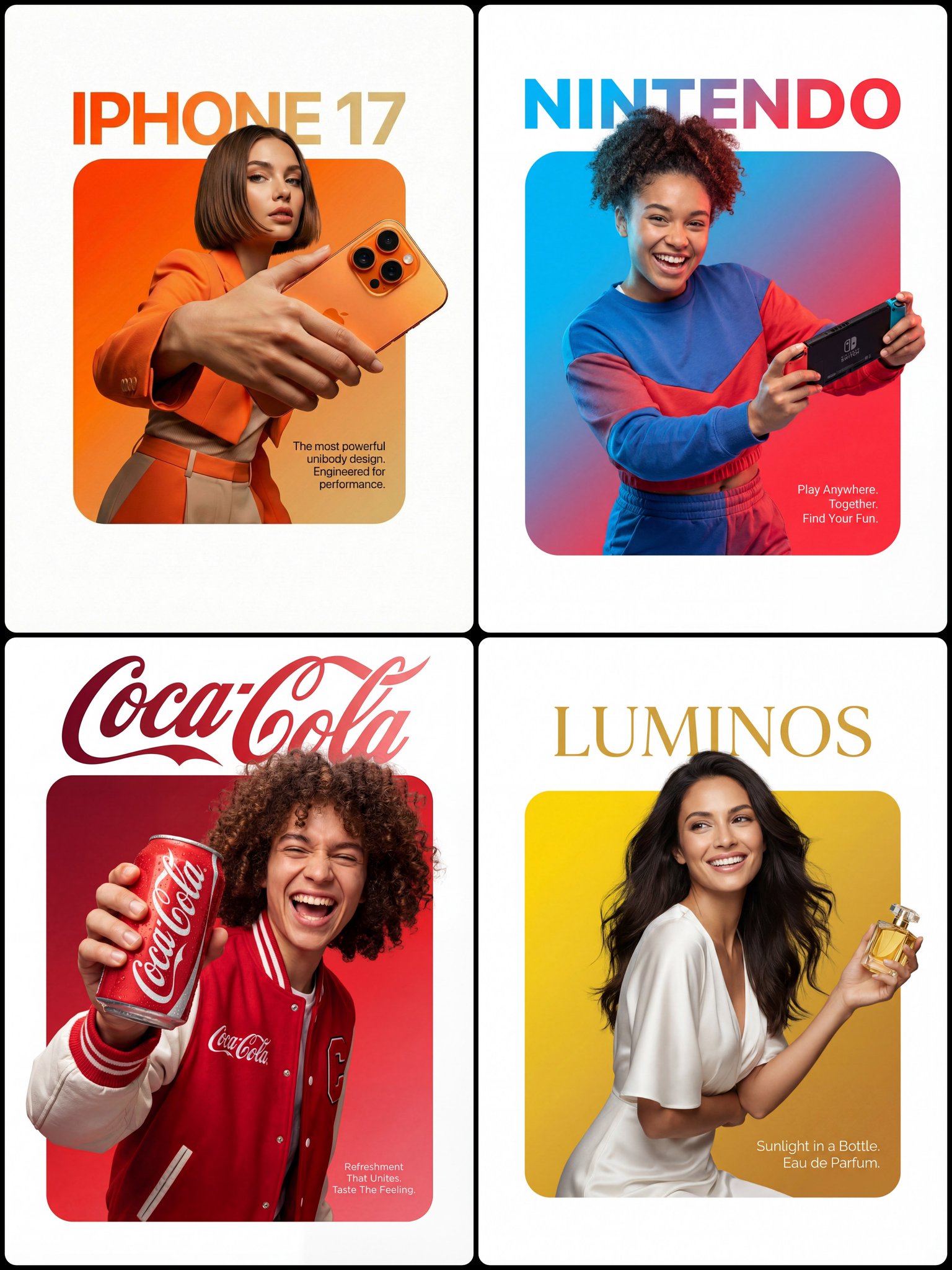 A professional high-end graphic design advertisement composition on a pure… — AI-generated image by @Arminn_Ai using Nano Banana Pro