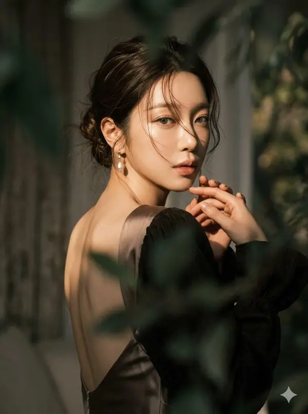 Create a moody, ethereal cinematic portrait of a woman with a dramatic… — Nano Banana Pro prompt by @Ciri_ai