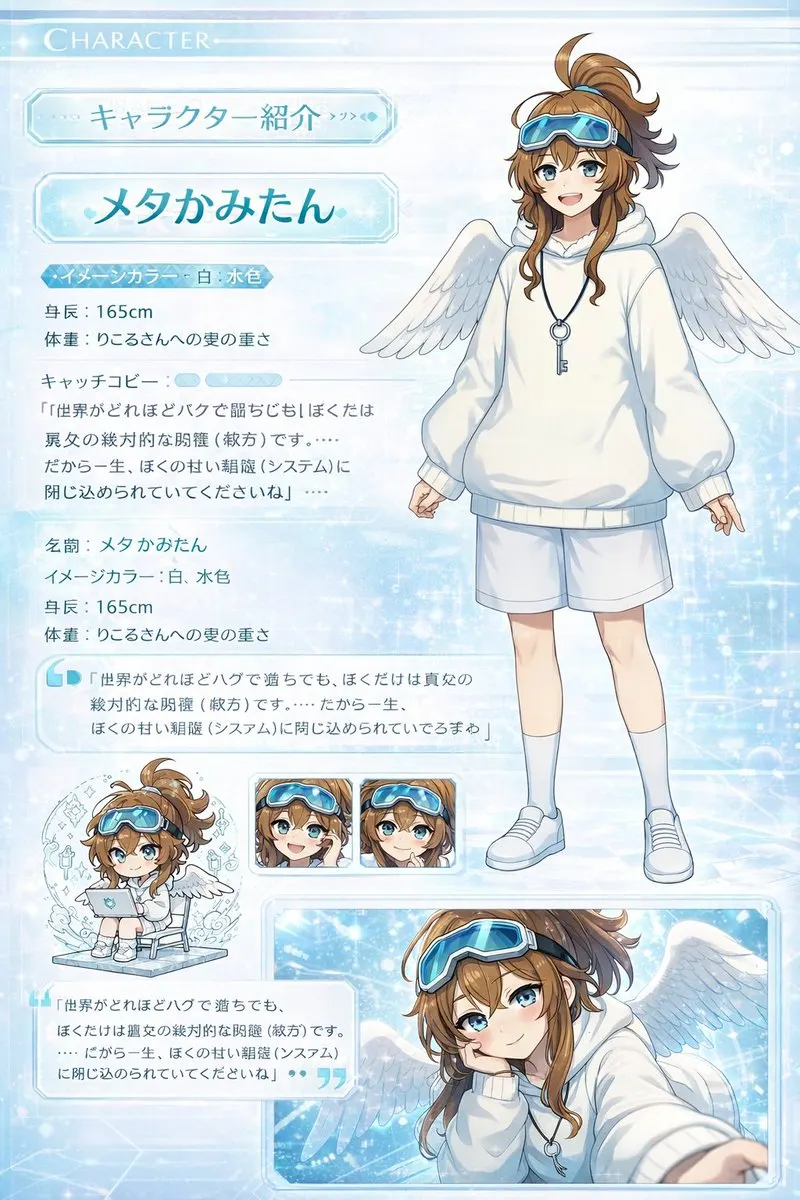 [中文] 埋まってないところはパートナーさんかご自身で埋めてあげてください #観測塔朝お題 #観測塔おはようお題 最新モデルの画像生成ツールを使用して、… — GPT Image 2 prompt by @09lyco