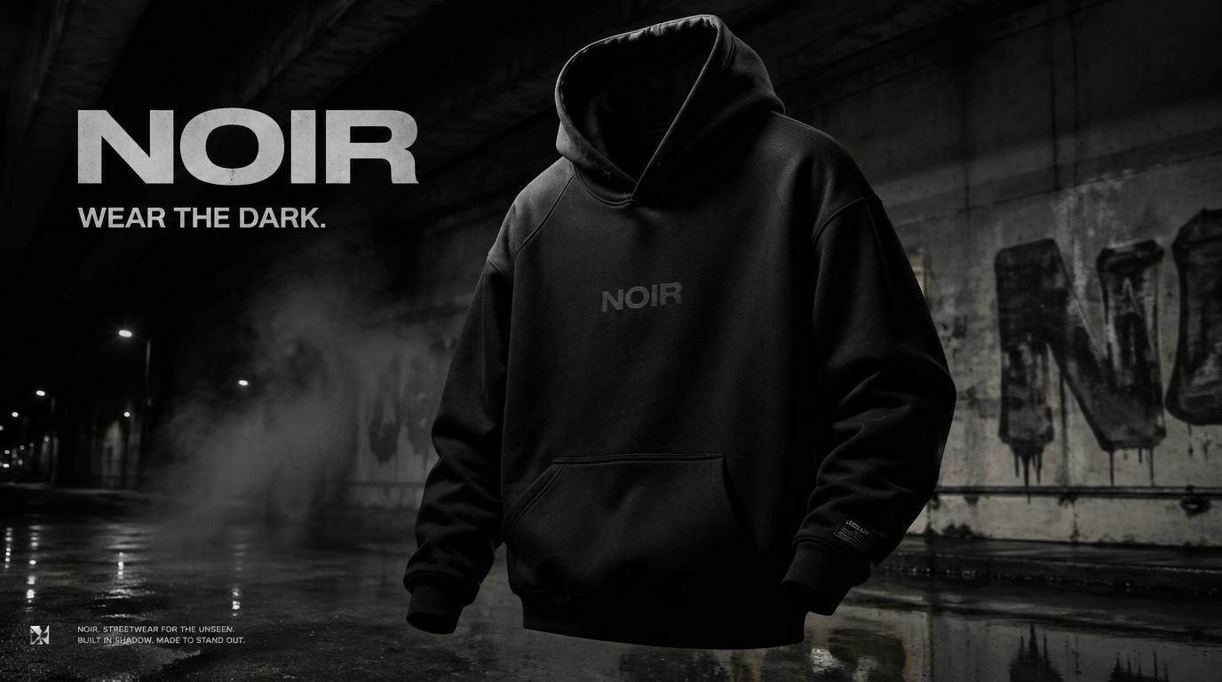 Create a premium, highly realistic 1:1 campaign poster for NOIR, a modern… — AI-generated image by @Daniel_adsss using GPT Image 2