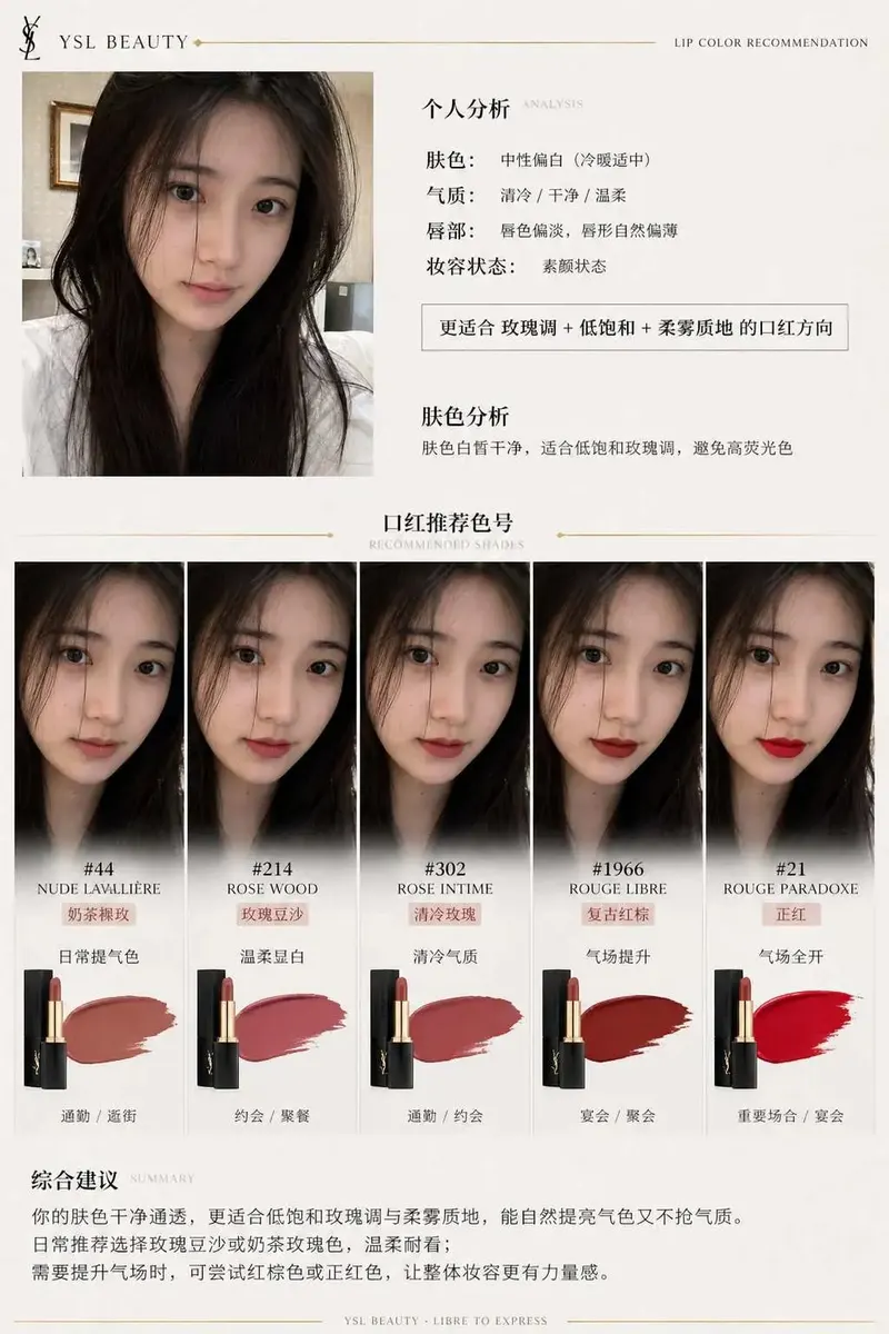 Example result from the Personalized Beauty Report GPT Image 2 prompt template