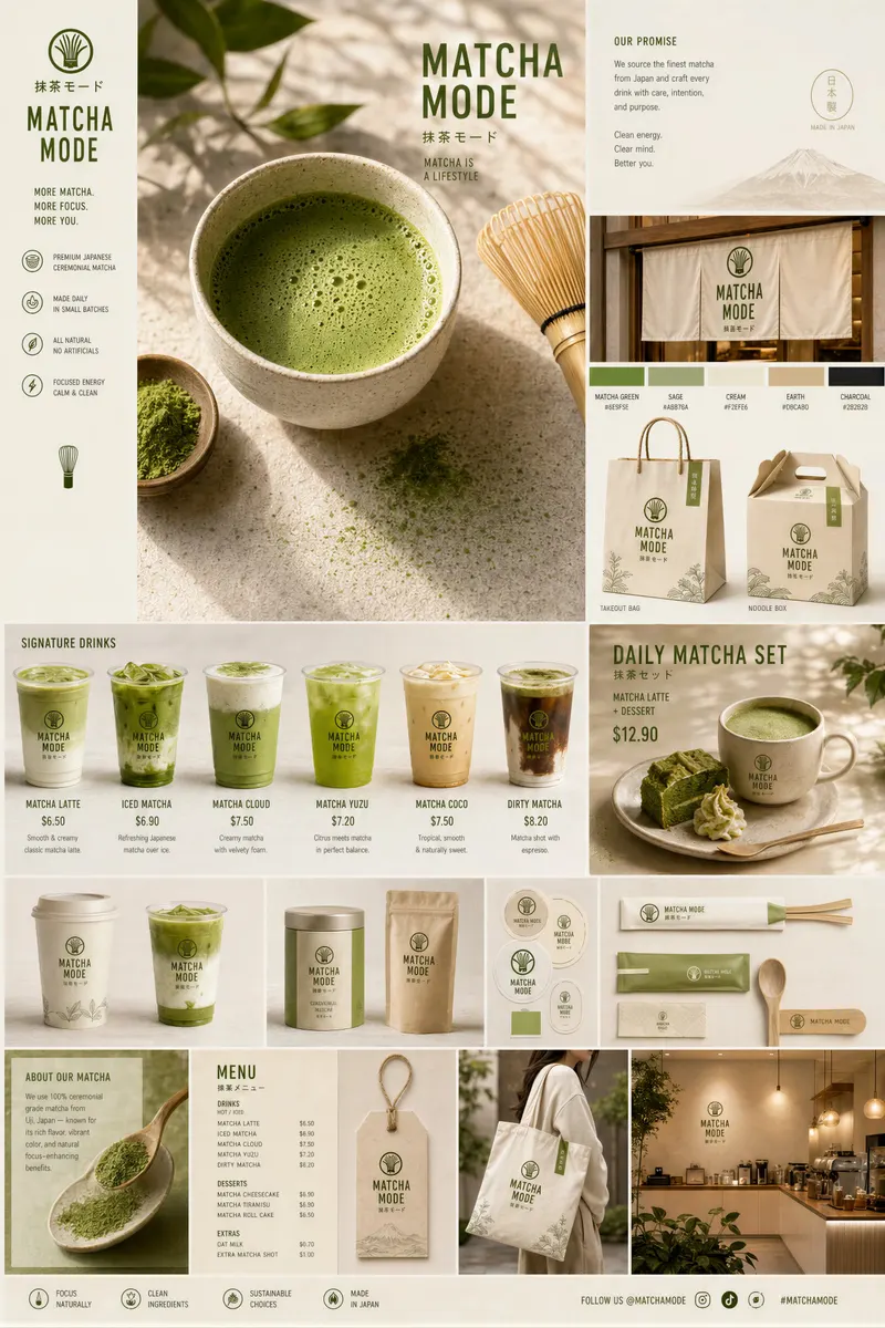 Example result from the Brand Touchpoint Board GPT Image 2 prompt template