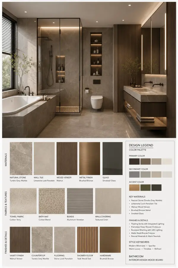GPT Image 2 室内设计情绪板生成器 提示词： （室内设计情绪板生成器 / Interior Design Mood Board Generator）… — GPT Image 2 prompt by @GeekCatX