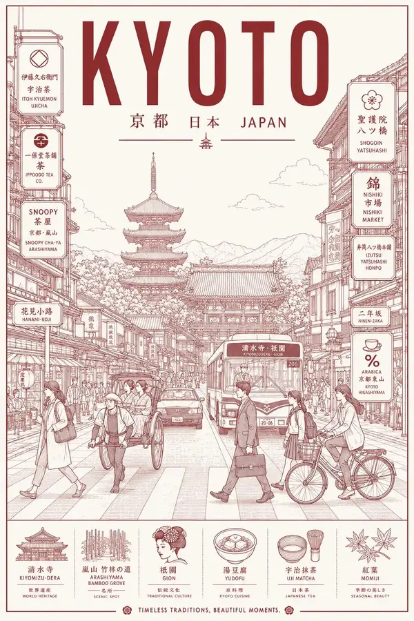Create an ultra-high-resolution minimalist line-art travel poster of… — Nano Banana 2 prompt by @Goodmanprotocol