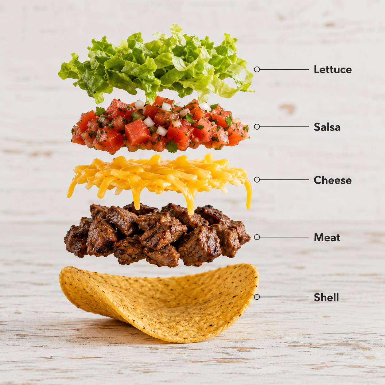 Create a hyper-realistic exploded vertical infographic composition of tacos.… — AI-generated image by @Strength04_X using GPT Image 2