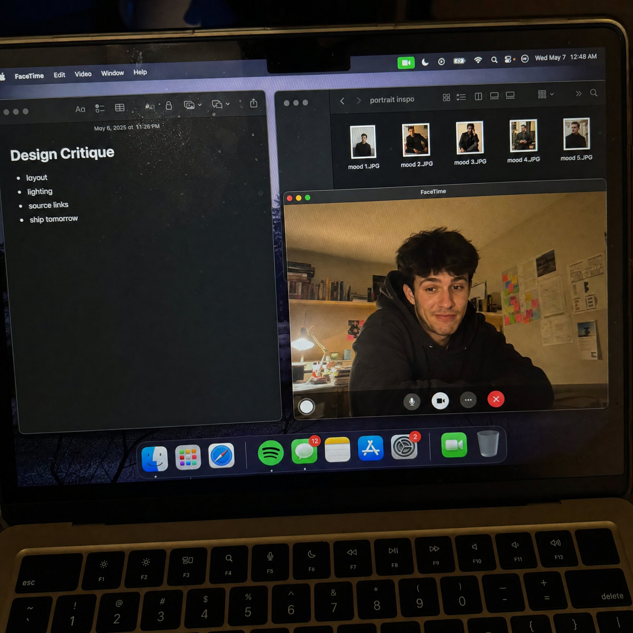 Create a raw smartphone photo of a laptop screen, not a screenshot. Aspect… — AI-generated image by @kaanakz using GPT Image 2