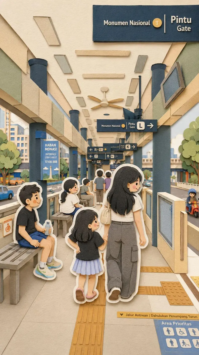 Adorable kawaii family travel collage, combining four different scenes in one… — GPT Image 2 prompt by @Taaruk_