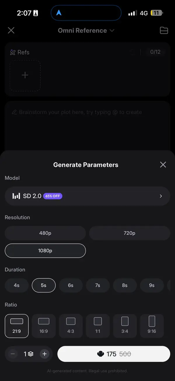 للي يسألون حاليا وين ارخص استخدام لنموذج سي دانس ٢ لتوليد الفيديو وبخصم ٦٥٪ ⬇️… — AI Model prompt by @aziz4ai