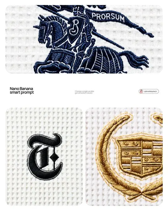[BRAND NAME] Act as a Macro Product Photographer and Textile Art Director… — Nano Banana 2 prompt by @AmirMushich