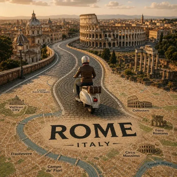 Create a highly detailed cinematic miniature tilt-shift travel scene of [CITY… — GPT Image 2 prompt by @SimplyAnnisa