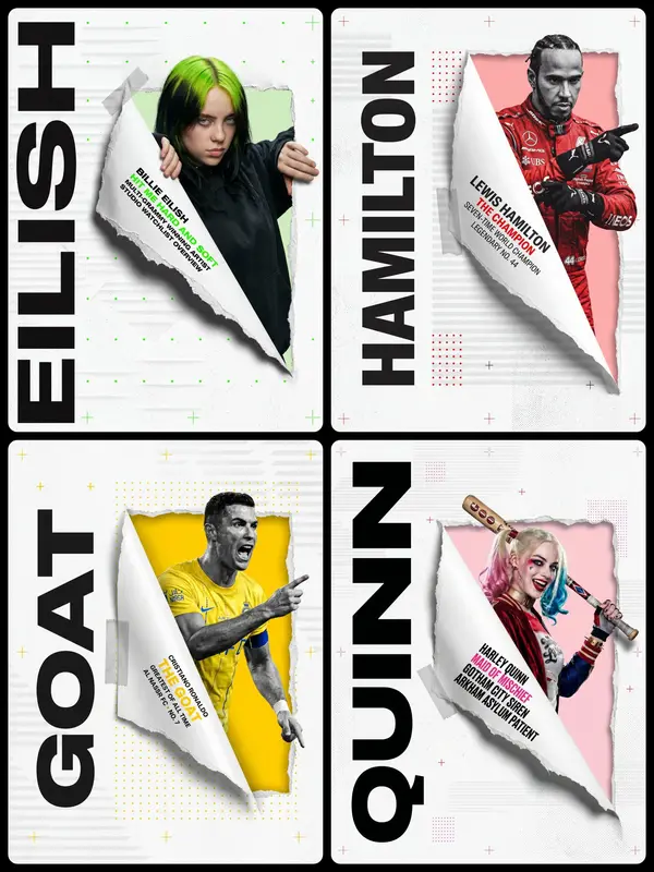 Torn paper poster With Nano Banana Pro - Prompt: An advanced, multi-layered… — Nano Banana Pro prompt by @Arminn_Ai