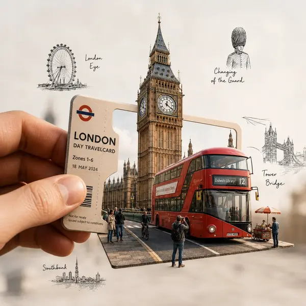 Create a highly detailed, premium travel-art illustration featuring a hand… — GPT Image 2 prompt by @Naiknelofar788