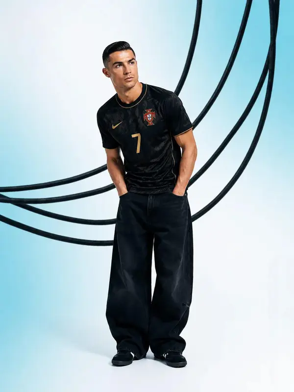 Ultra-fashion editorial studio portrait of a world-class football superstar… — GPT Image 2 prompt by @ChillaiKalan__