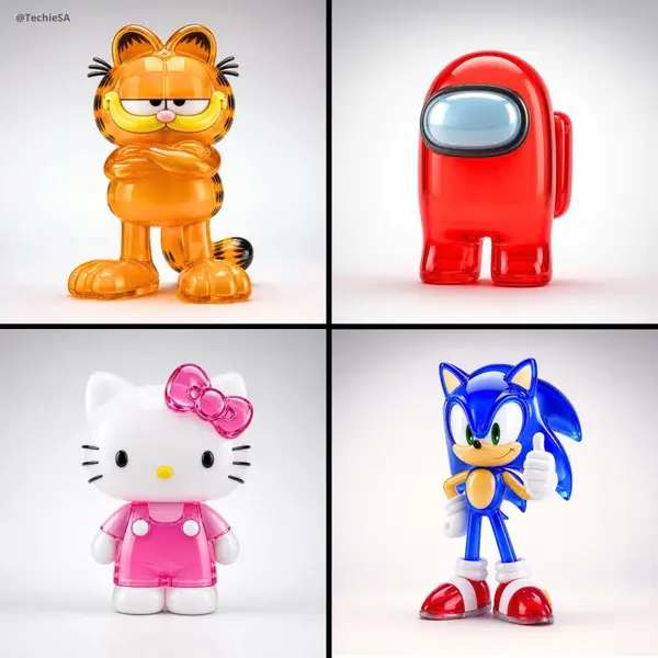 Create a premium 3D rendered [FIGURE NAME] collectible vinyl figure in a modern… — GPT Image 2 prompt by @TechieBySA
