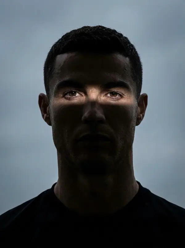 Close-up portrait of a man looking directly at the camera. His face and neck… — GPT Image 2 prompt by @Sheldon056