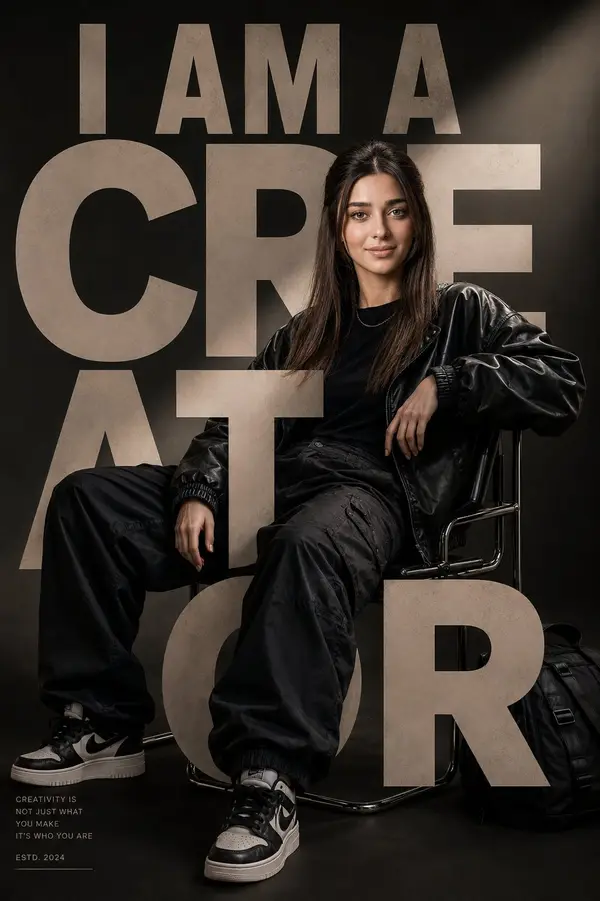 Ultra-premium fashion editorial poster, luxury streetwear aesthetic, 4:5… — GPT Image 2 prompt by @AiwithLariab