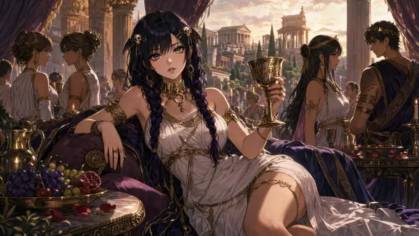 SCENE SELECTOR: [Type the Ancient Rome scene you want here, or leave blank and… — AI Model prompt by @EvaGlitchAI