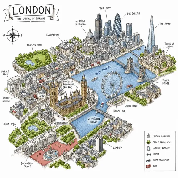 A detailed hand-drawn isometric illustrated map of [CITY], pen-and-ink… — GPT Image 2 prompt by @TechieBySA