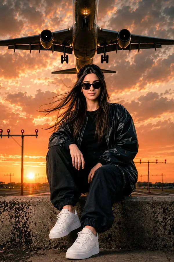 Ultra-realistic cinematic portrait of a confident young Filipina woman sitting… — GPT Image 2 prompt by @AiwithLariab