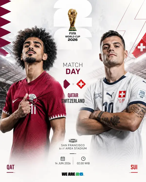 Create a premium FIFA World Cup 2026 match-day promotional poster in a modern… — GPT Image 2 prompt by @oggii_0