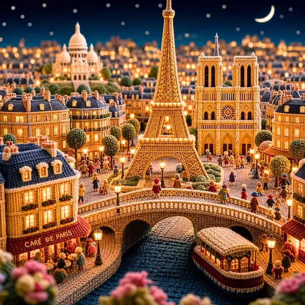 Knitted Cities by GPT Image 2 on @SocialSight 🧶🗽 Prompt👇🏻 “Vertical… — GPT Image 2 prompt by @TechieBySA