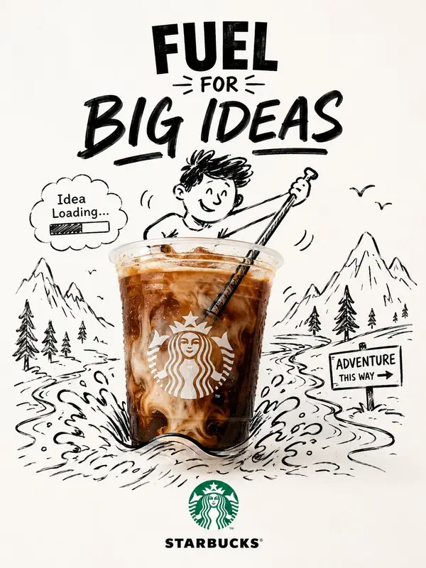 Innovative mixed-media brand campaign poster, vertical format, premium… — GPT Image 2 prompt by @john_my07