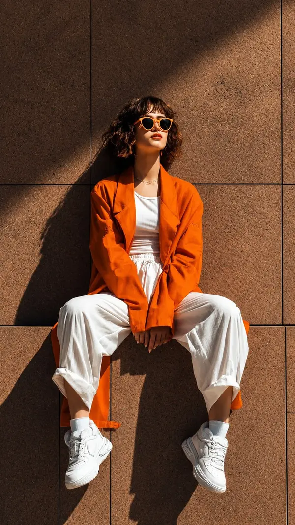 Ultra-realistic editorial fashion photography, full-body portrait of a stylish… — GPT Image 2 prompt by @meng_dagg695