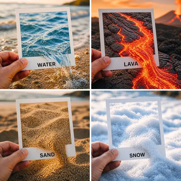 A hyper-realistic 3D photo concept showing a hand holding a square polaroid… — GPT Image 2 prompt by @TechieBySA