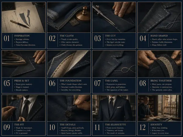 Bespoke Tailoring House 🧥✂️ Made with Nano Banana 2 & Seedance 2.0 on… — GPT Image 2 prompt by @Strength04_X