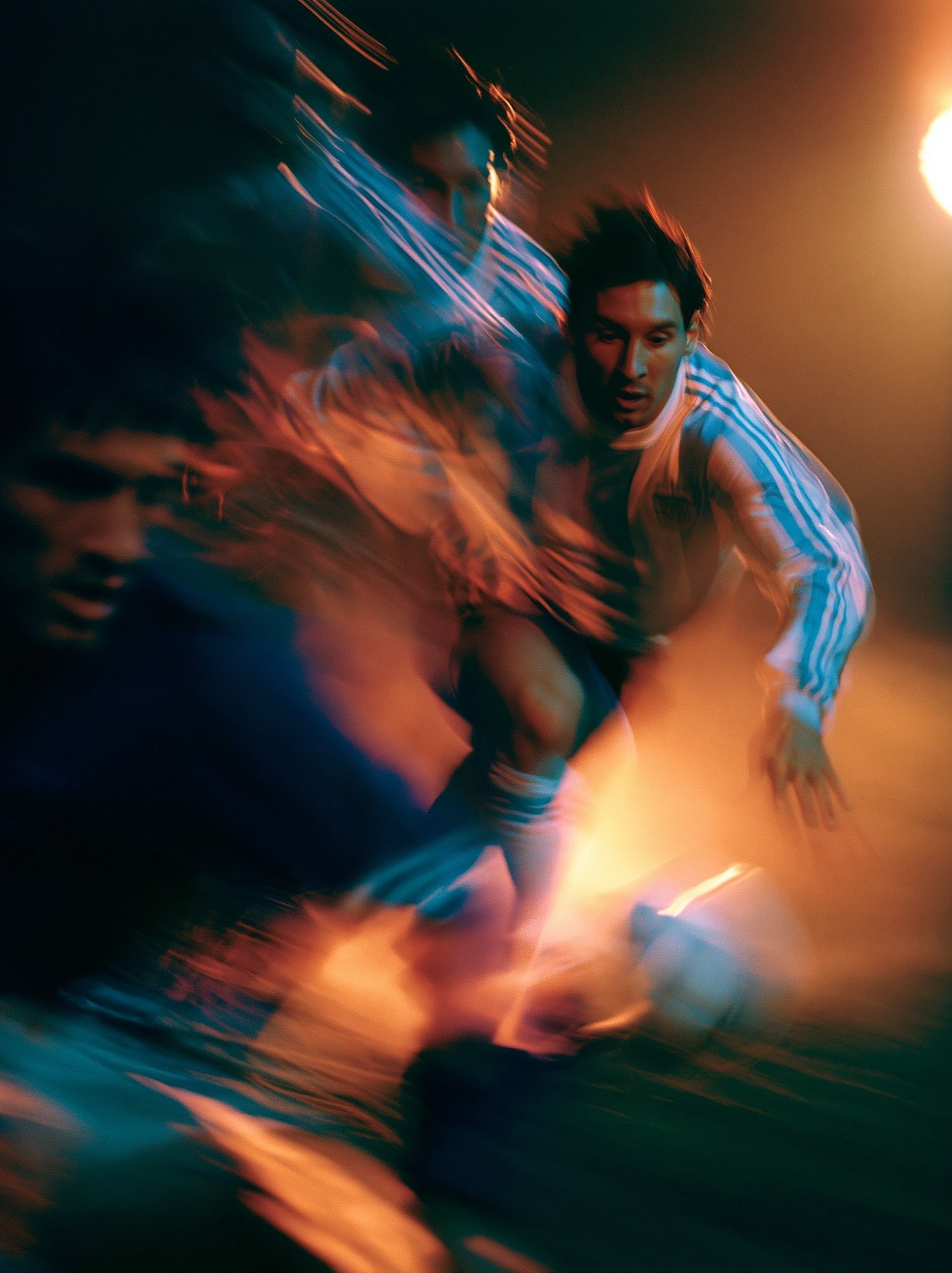 World Cup, in fluid motion. Midjourney --sref 275161546 1446367995 937066006… — AI-generated image by @craftian_keskin using Midjourney