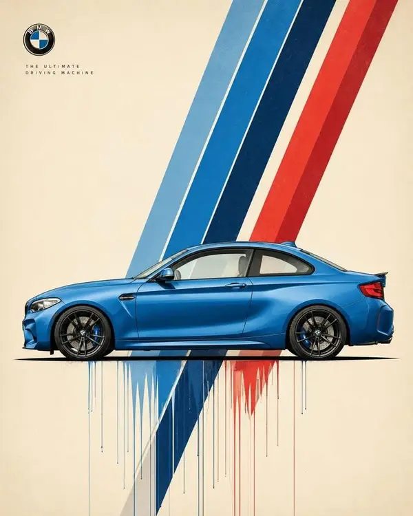 Ultra-clean automotive poster design featuring a [CAR], perfect side profile,… — GPT Image 2 prompt by @SimplyAnnisa