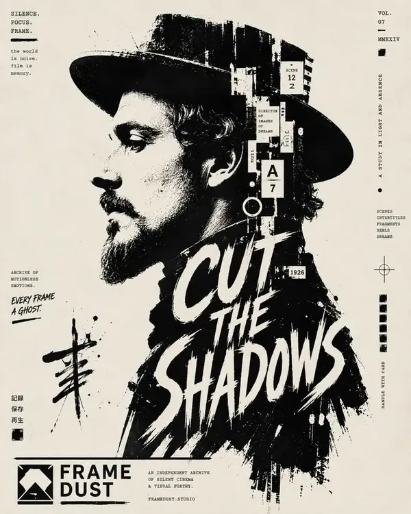 High-contrast black and white typographic portrait poster of [HUMAN], shown in… — Nano Banana Pro prompt by @kingofdairyque