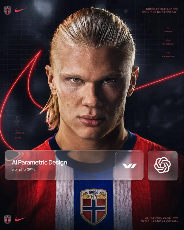 Create a premium vertical football poster for [player name] representing [team… — AI Model prompt by @AmirMushich