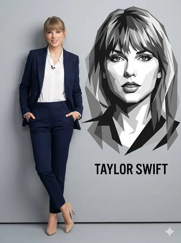 Convert the photo into a luxury wall portrait with a clean studio look paired… — Nano Banana Pro prompt by @Mind_Boticni