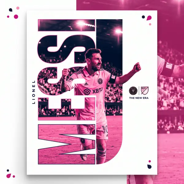 Sports poster design, fictional male soccer player with short dark hair, light… — GPT Image 2 prompt by @meng_dagg695