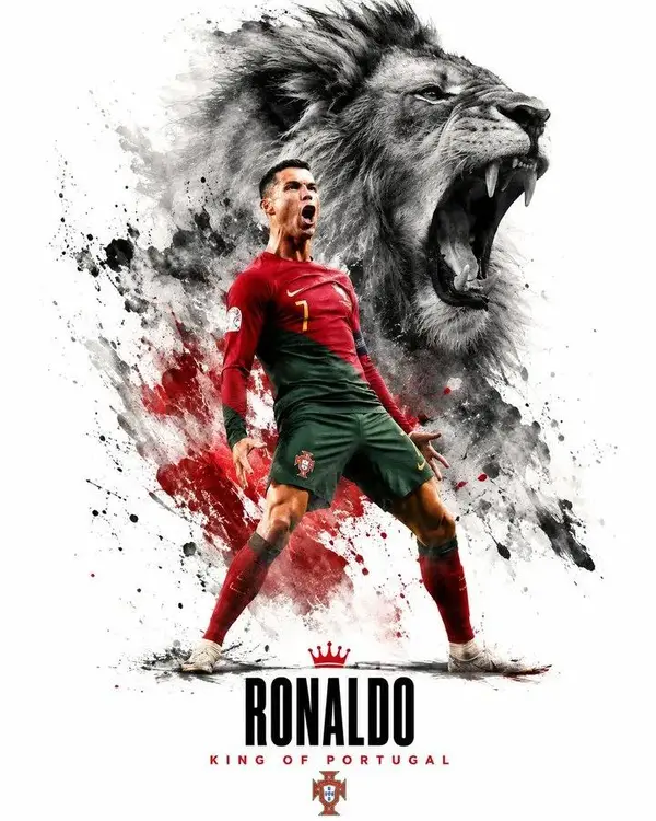 Create an epic sports poster featuring a legendary football player standing… — GPT Image 2 prompt by @Taaruk_