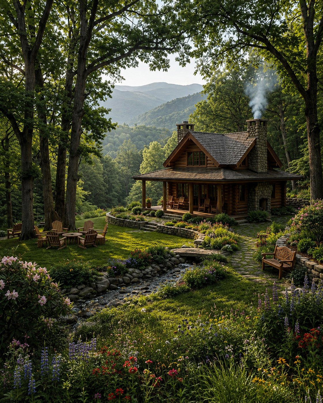 A breathtaking ultra-realistic landscape photography scene of a handcrafted… — AI-generated image by @oju689 using AI Model