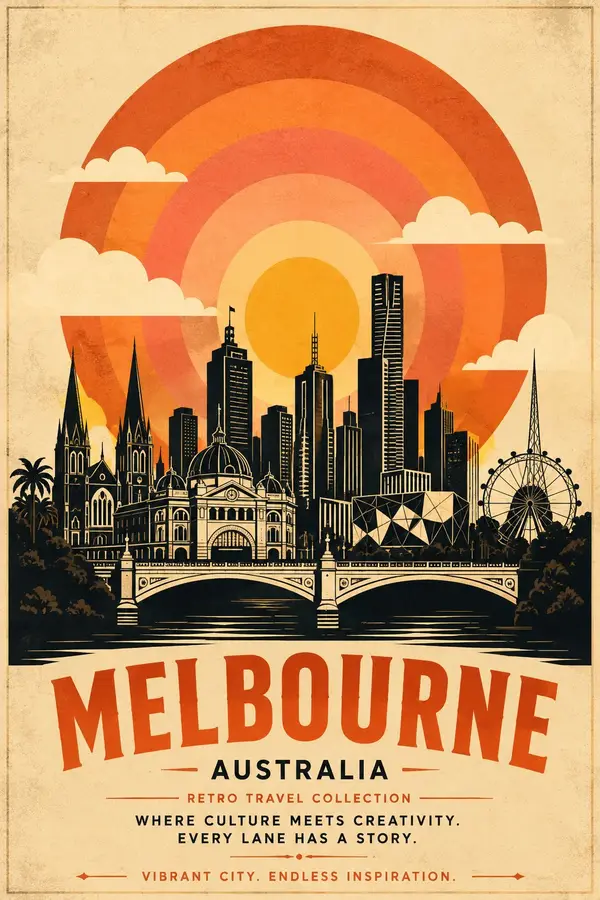 Create a premium vintage travel poster for [DESTINATION] in a timeless… — GPT Image 2 prompt by @Goodmanprotocol