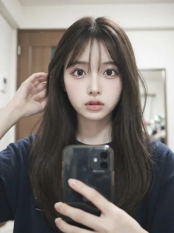 S-Tech参加者のアカウント添削してるんだけど方向がズレてる人が多い 美女は写真集っぽい綺麗な画像じゃなくて、自撮りっぽいリアルさを意識して下さい… — Nano Banana prompt by @gia_aibusi