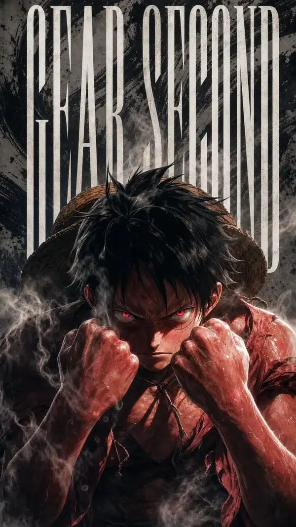 Masterpiece, ultra-detailed anime illustration of Monkey D. Luffy in Gear… — GPT Image 2 prompt by @kingofdairyque