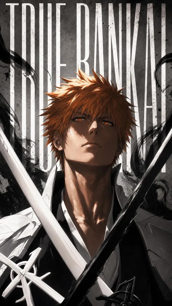 Ultra-detailed dark anime portrait of an orange-haired swordsman inspired by a… — GPT Image 2 prompt by @SimplyAnnisa