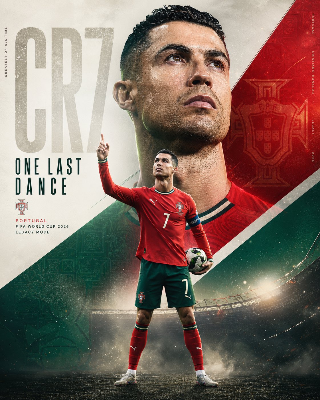 Act as a world-class sports poster art director, Nike Football campaign… — AI-generated image by @Diplomeme using GPT Image 2