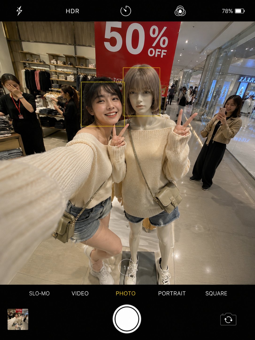 Ultra-realistic cinematic smartphone selfie. Beautiful young woman in an… — GPT Image 2 prompt by @saniaspeaks_