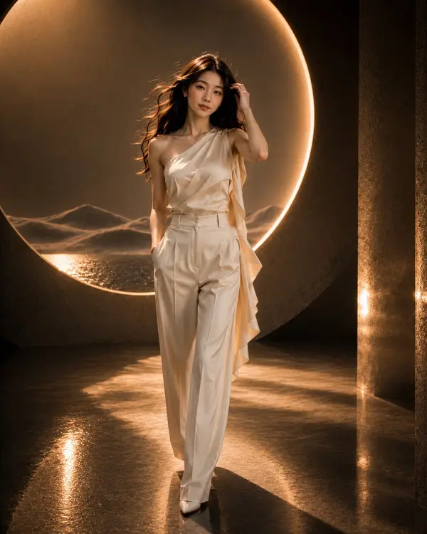 Create an ultra-realistic luxury fashion editorial featuring a beautiful young… — GPT Image 2 prompt by @frametheory058